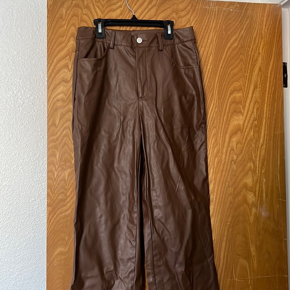 Leather pants
